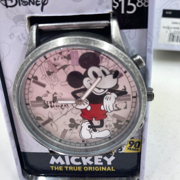 Disney Lot of 2 Mickey Mouse Watches 90th Anniversary 2018 New in Box - Picture 3 of 12